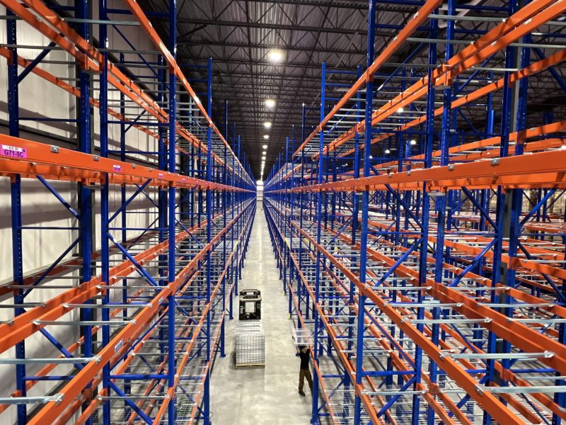 Palletier double profondeur 12